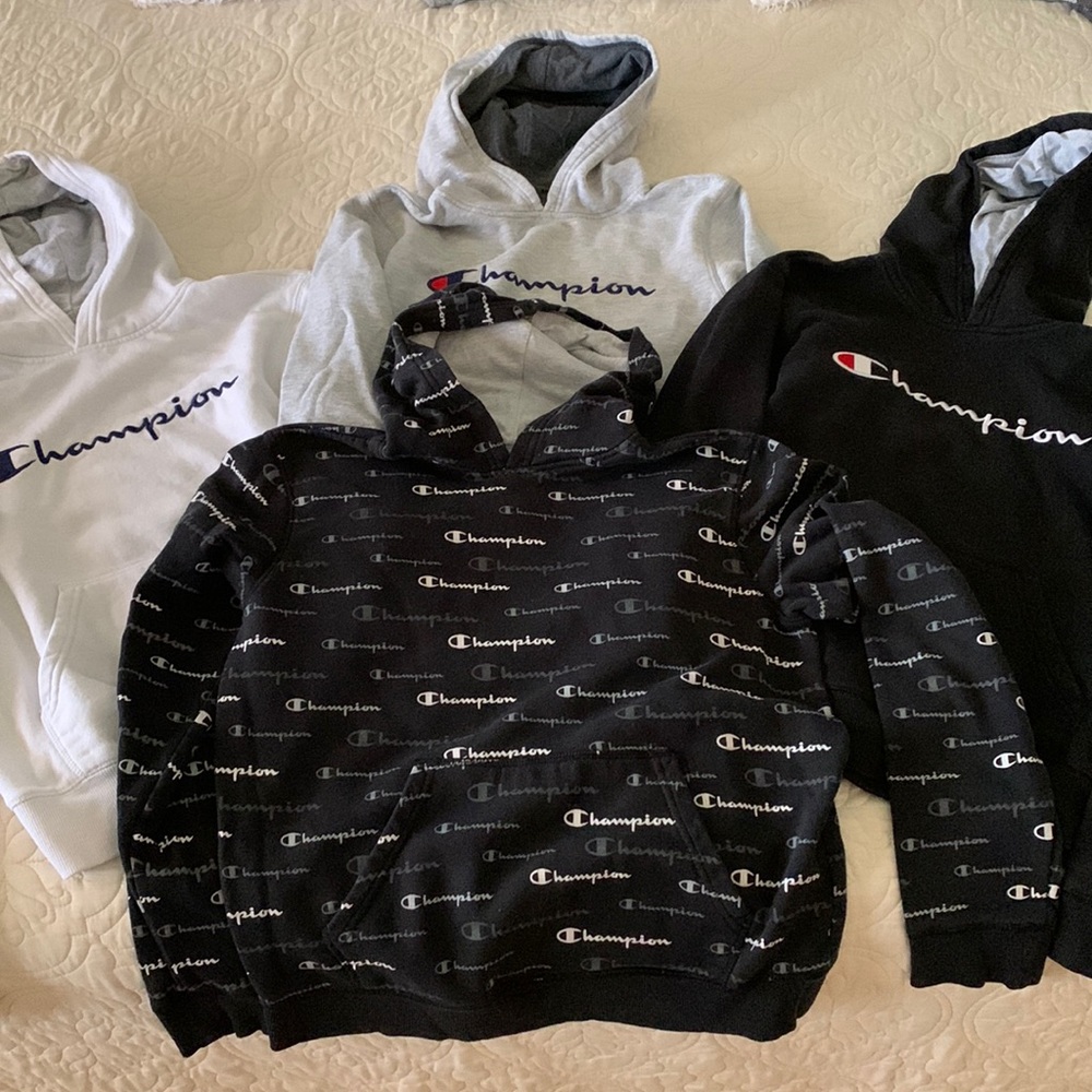 Boys XL Champion hoodie bundle